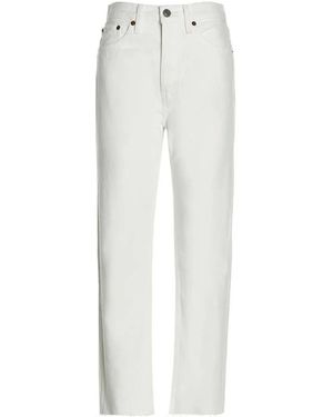 RE/DONE Jeans Dritti - Bianco