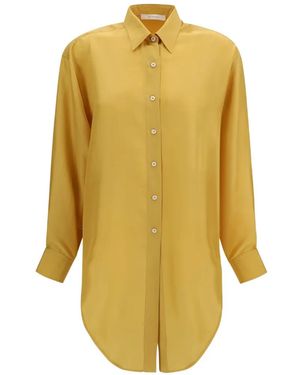 Umit Benan Marisca Sailor Buttoned Shirt - Yellow