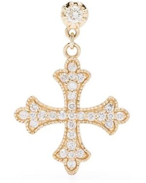 Jacquie Aiche 14Kt Sophia Diamond Earring - White