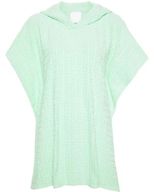 Givenchy 4G-Motif Poncho - Green