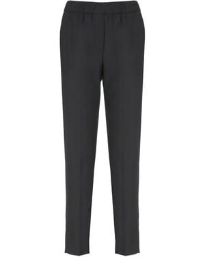 Peserico Wollen Broek - Grijs