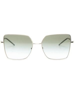 Emporio Armani Gafas De Sol Con Montura Cuadrada - Metálico
