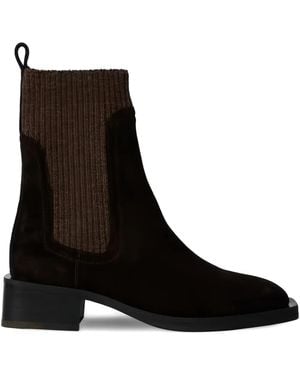 Paul Smith Matola Suede Boots - Black