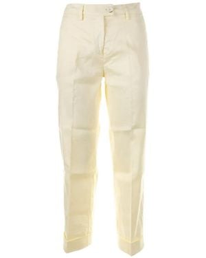 Re-hash Straight-Leg Chinos - Natural
