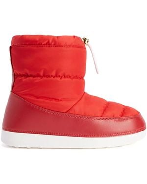 Giuseppe Zanotti Aspen パデッドブーツ - レッド