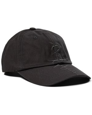Han Kjobenhavn Gorra con placa del logo - Negro