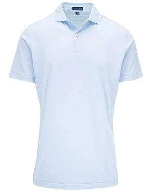 Peter Millar Polo À Manches Courtes - Bleu