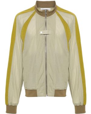 RANRA Giacca Thussar Con Design A Inserti - Verde