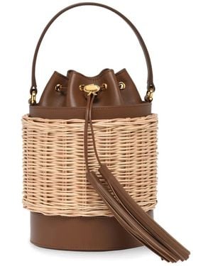 Gianvito Rossi Siënna バケットバッグ - ブラウン