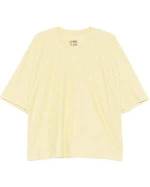 Homme Plissé Issey Miyake ショートスリーブ Tシャツ - イエロー