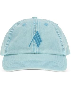 The Attico Casquette À Logo Brodé - Blue