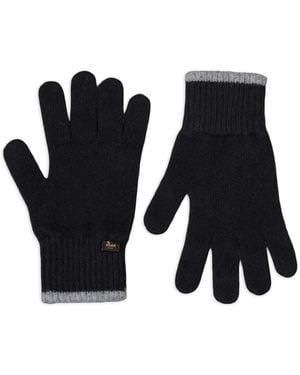 Moorer Easton Ribbed Gloves - Black