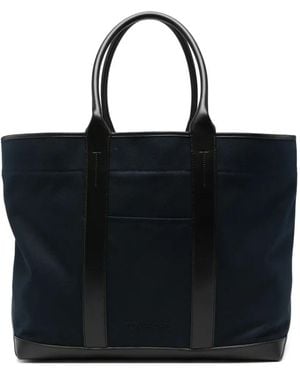 Tom Ford Borsa Tote Con Rifinitura - Nero
