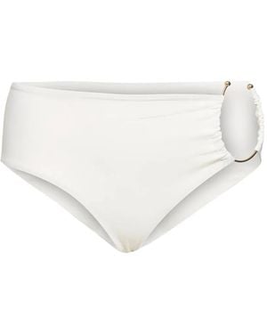 Christopher Esber Gathered Bikini Bottom - White