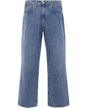 【関税込み】OUR LEGACY ブルー Trade ハーフカット ジーンズ 210.jpg