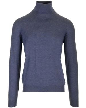 Mauro Ottaviani Turtleneck Sweater - Blue