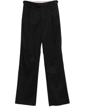 Berwich Simona 1P Pleated Trousers - Black