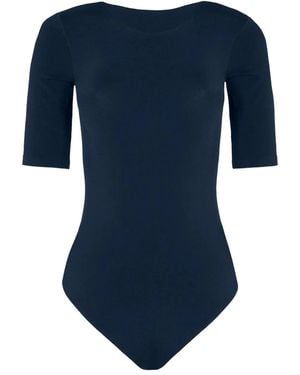 Wolford Bahamas Bodysuit - Blue