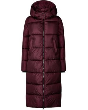 Save The Duck Gefütterter Kapuzenmantel - Lila