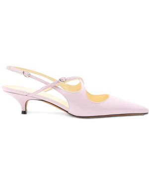 Proenza Schouler 40Mm Slash Court Shoes - Pink