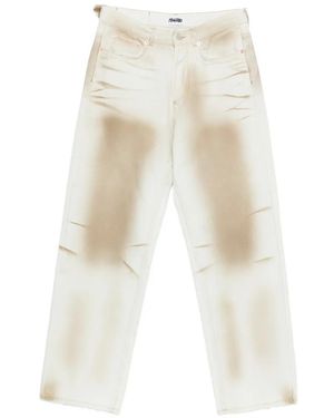 Magliano Flattone Faded-Effect Jeans - White