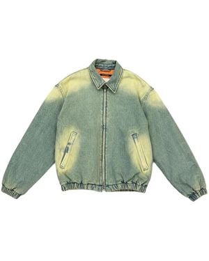 Song For The Mute Padded Shirt Jacket - Green