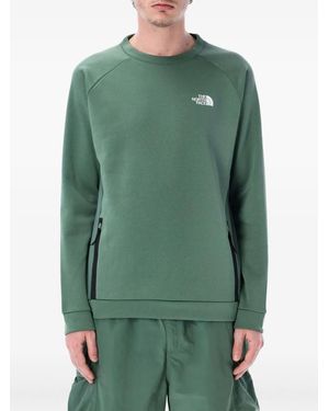 The North Face ロゴ スウェットシャツ - グリーン
