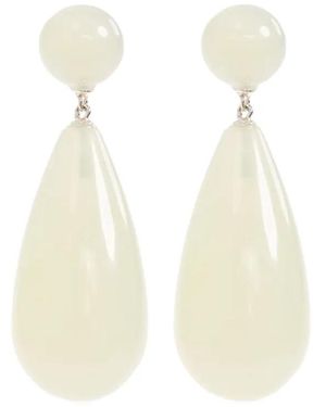 LIE STUDIO Pendientes Lola - Blanco