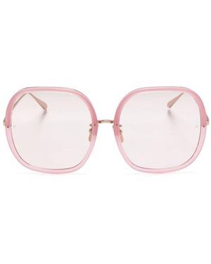 Linda Farrow Celia Sunglasses - Pink