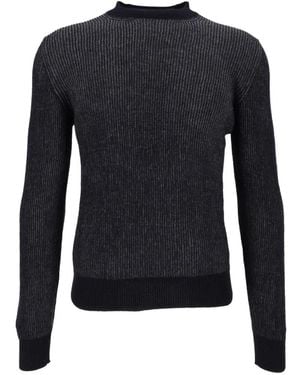 Circolo 1901 Gerippter Strickpullover - Blau