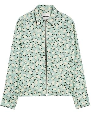 Jil Sander プリント シャツ - グリーン