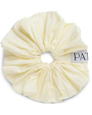 Patou ストライプ ヘアゴム - ホワイト