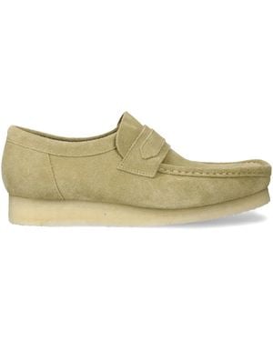 Clarks Wallabee Loafers - Green