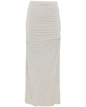 TOTEME Draped Maxi Skirt - White
