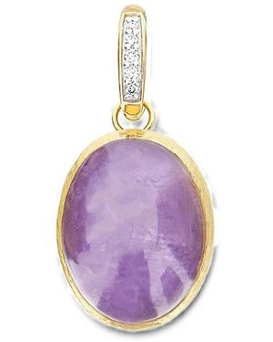 Nanis Medium Boules Violetta Diamond Pendant - Purple