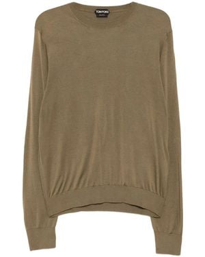 Tom Ford Silk T-Shirt - Green