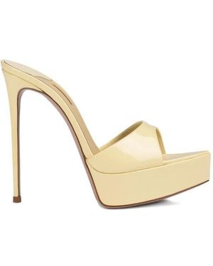 Le Silla Uma Stiletto-Heel Heeled Sandals - Natural