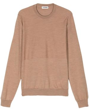 Jil Sander Crew-Neck Jumper - Natural