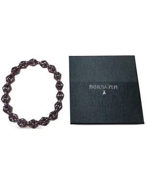 Patrizia Pepe Collar Con Diamantes - Gris