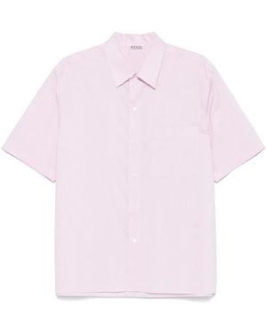 AURALEE Cotton Shirt - Pink