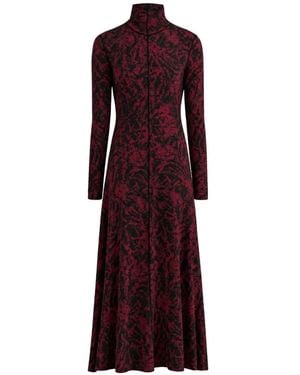 Proenza Schouler Mabel Jersey Maxi Dress - Purple