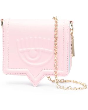 Chiara Ferragni Eyelike チェーンウォレット - ピンク