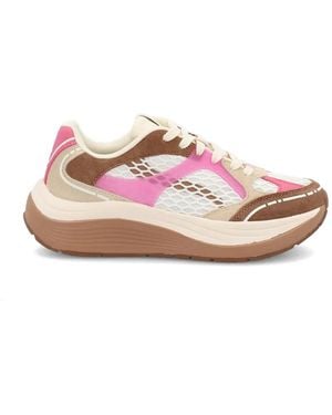 Frau Crosshybrid Net Trainers - Pink