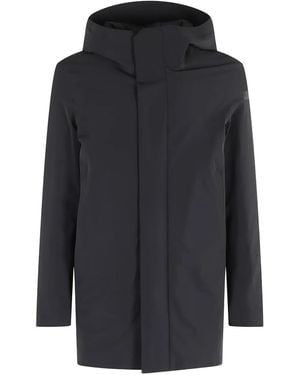 Rrd Hooded Coat - Black
