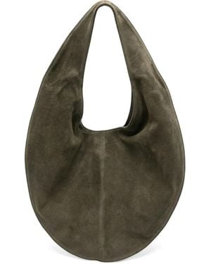 Maeden Market Suede Tote Bag - Green