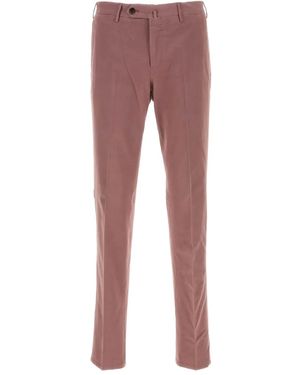 PT Torino Button-fly Pants - Red