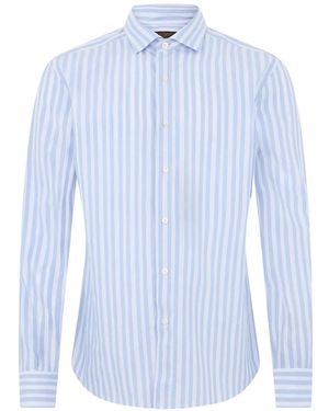Slowear Chemise À Rayures - Bleu