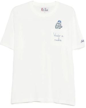 Mc2 Saint Barth Connor Graphic T-Shirt - White