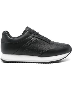 Calvin Klein Logo Sneakers - Black