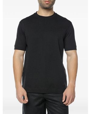 Emporio Armani Cotton T-Shirt - Black